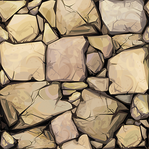 Камни коричневые