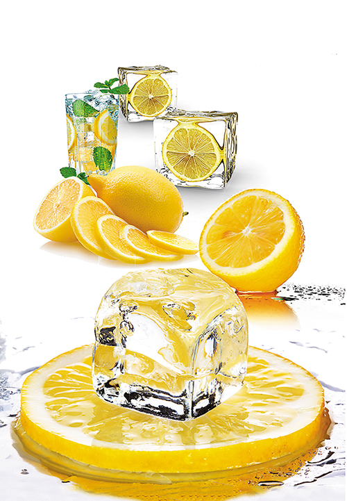 Лимон. Настенная 3д плитка (3D декор)